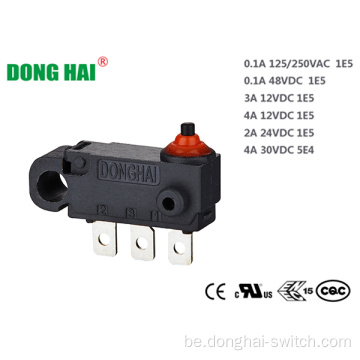 Герметычны мікравыключальнік з блакаваннем дзвярэй селектара